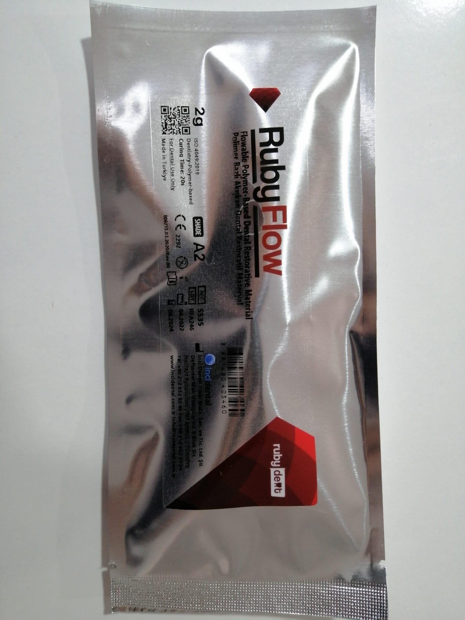 RubyFlow Flowable Composite Akışkan Kompozit 2 gr