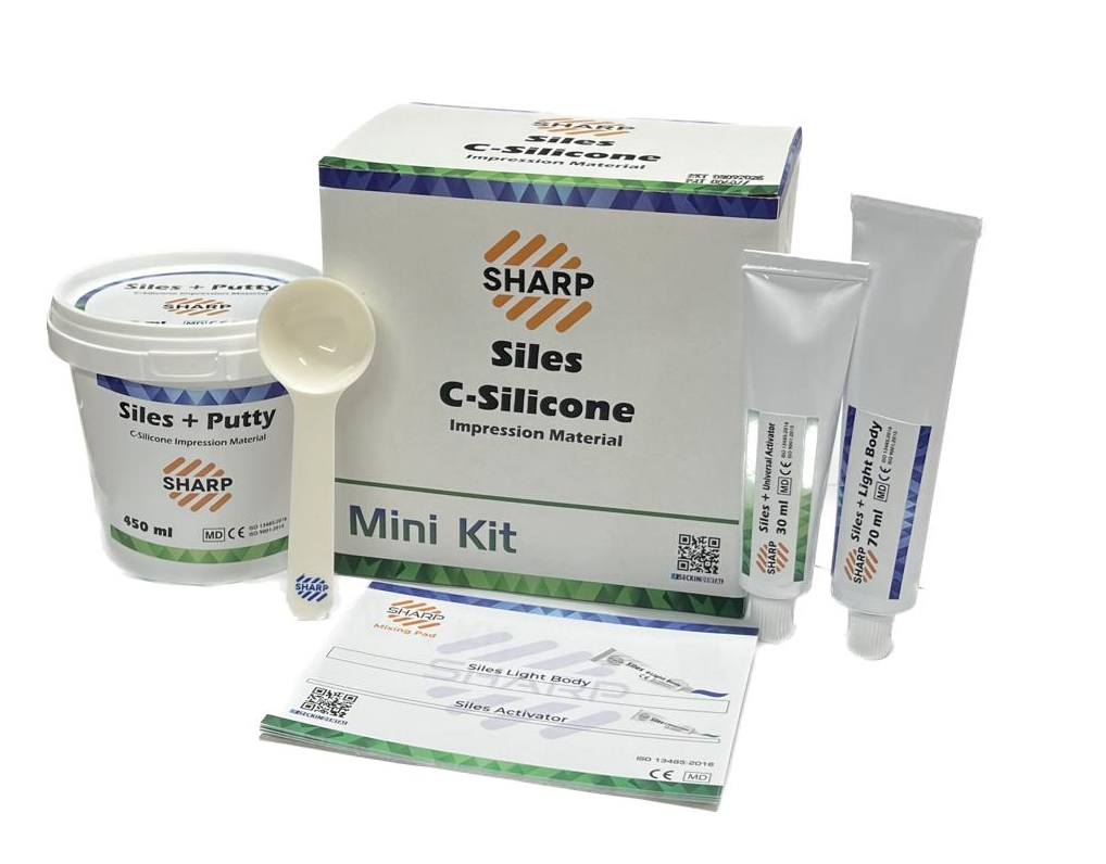Sharp C Tipi Silikon Ölçü Maddesi(Mini Kit)
