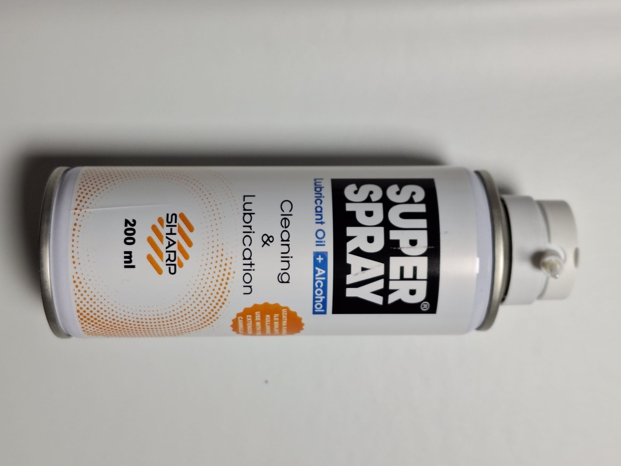 Sharp Super Spray Başlık Yağlama Bakım Yağı 200ml