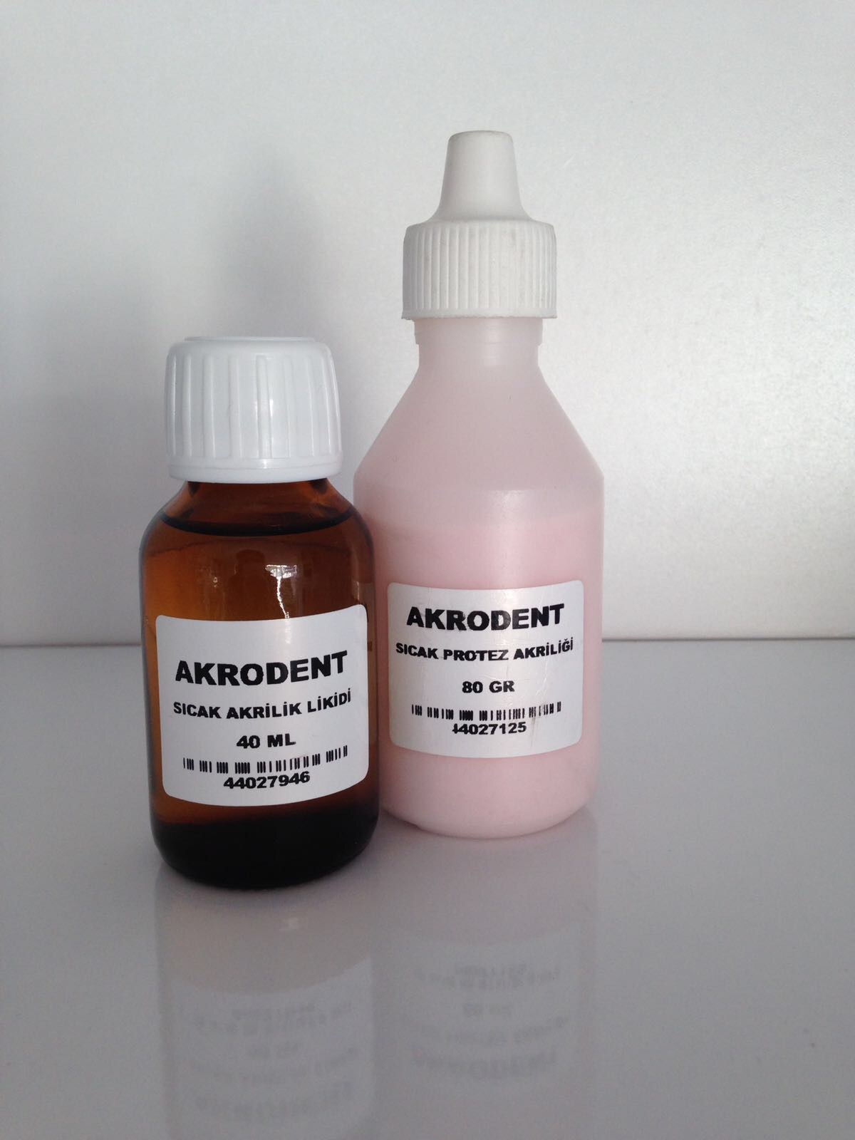 Sıcak Akril Takım (80 gr.Toz , 40 ml.Likit)
