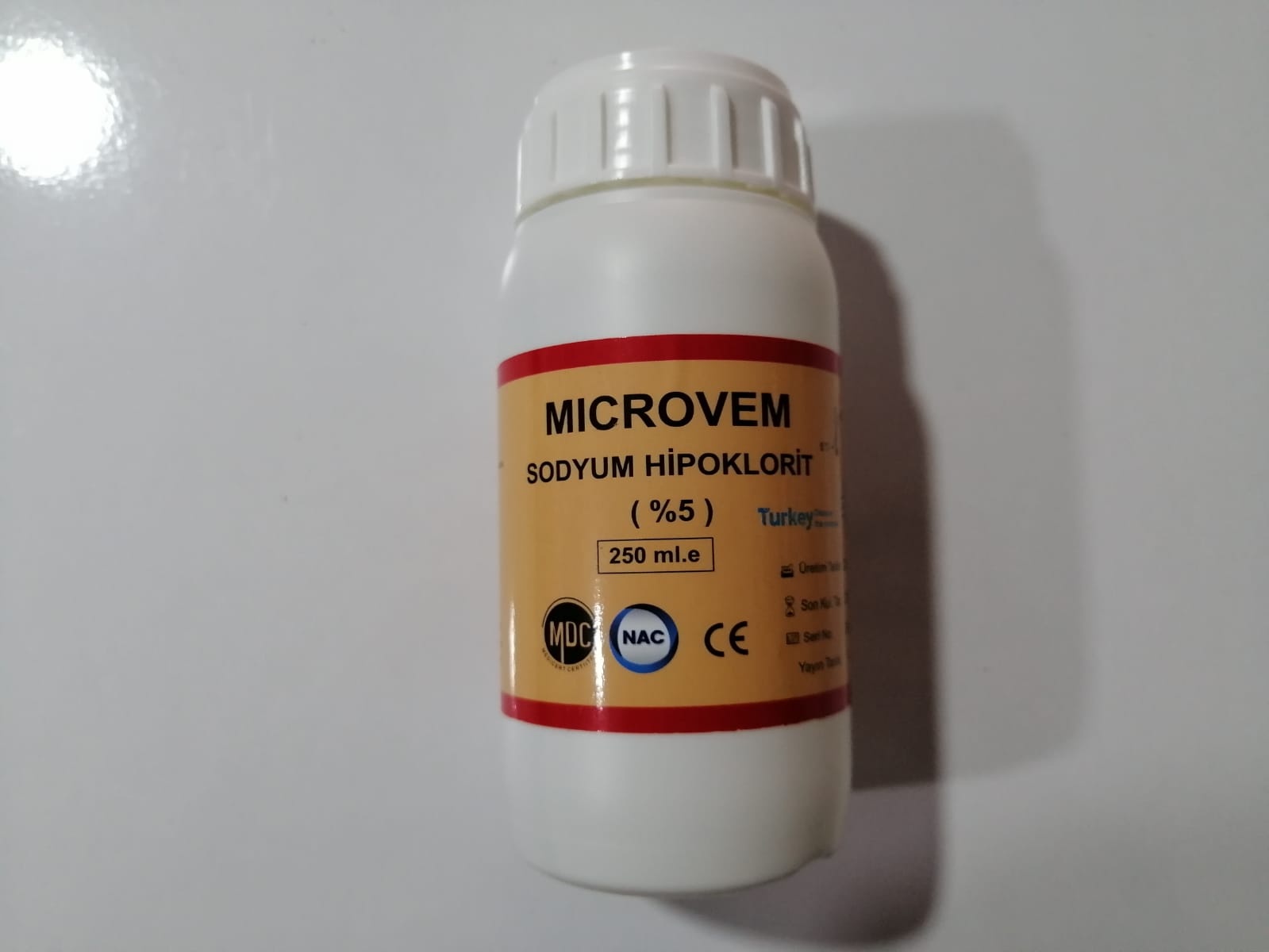 Sodyum Hipoklorid 250 ml.