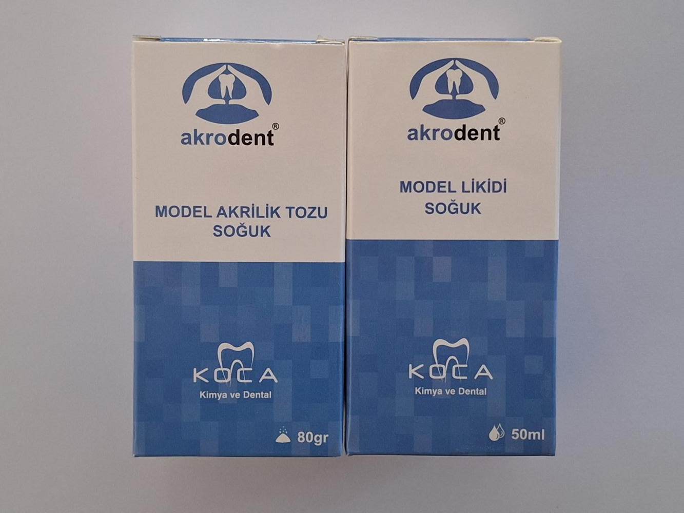 Soğuk Akril Takım (80 gr.Toz , 50 ml.Likit)