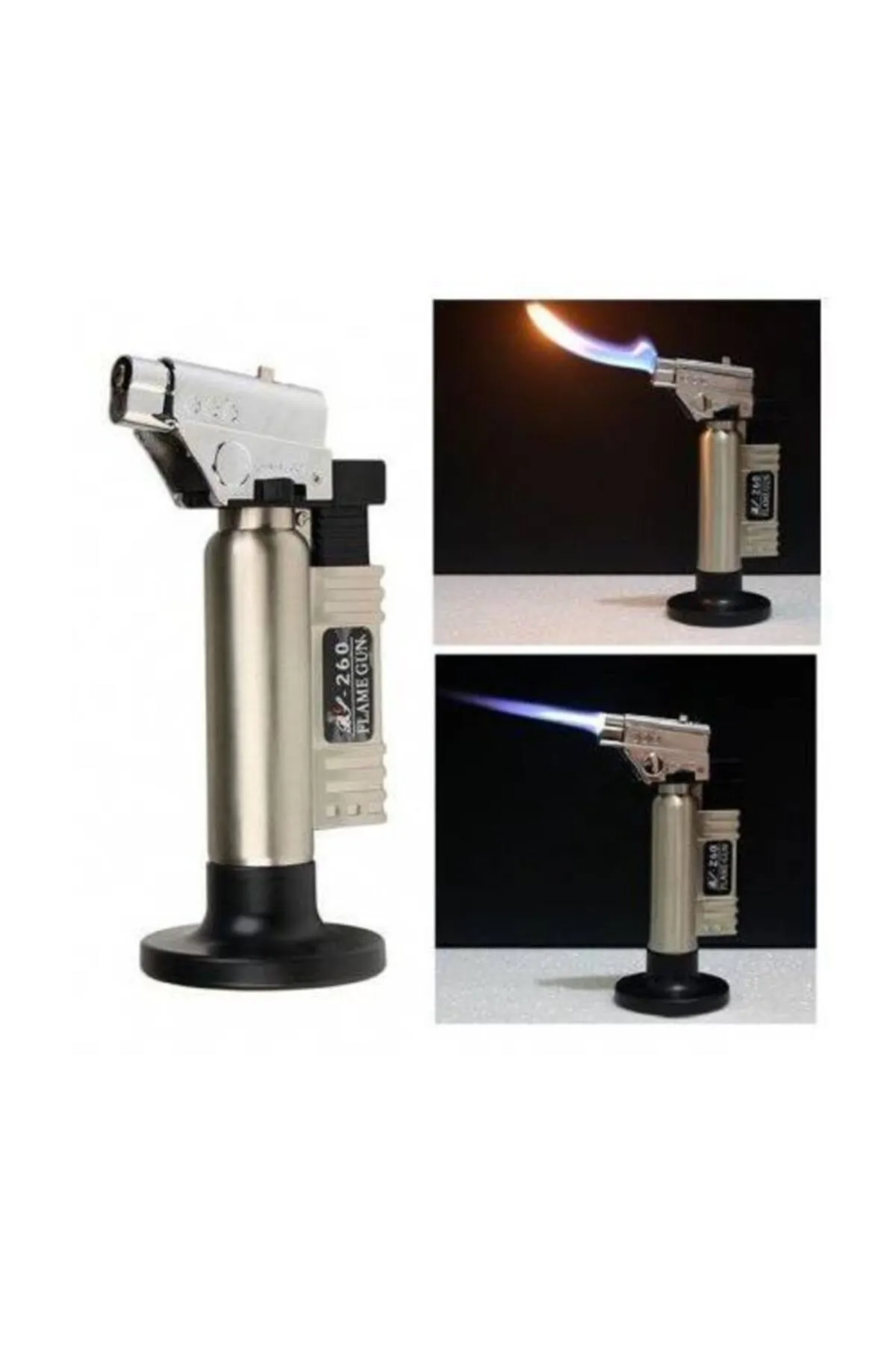 TORCH DOLDURULABİLİR METAL PÜRMÜZ ÇAKMAK BS-261